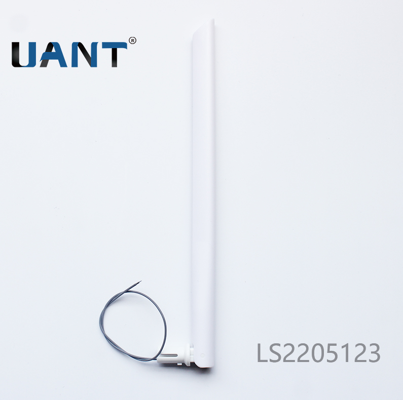 2.4G 青釭剑白色出线天线，L=200mm， 剥线：1/1.5/2