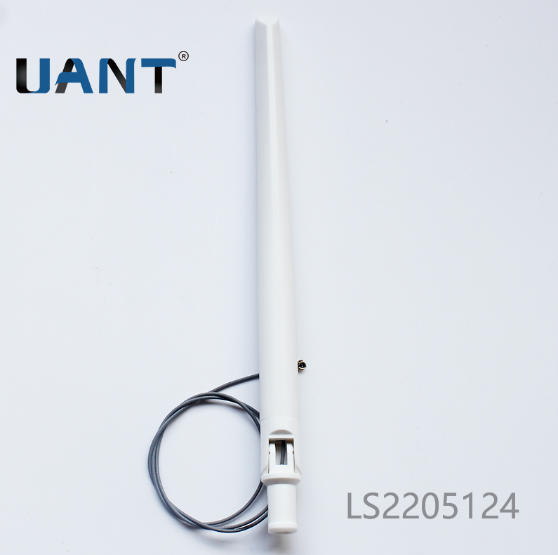 2.4G 龙渊剑白色出线天线，L=380mm+端子